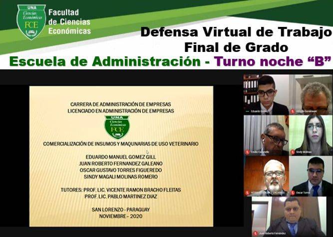 Facultad de Ciencias Económicas - UNA :: Defensa de Trabajo Final de ...