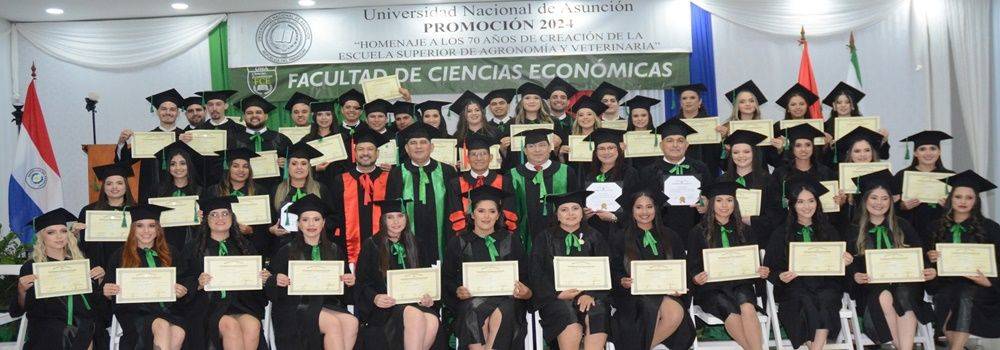 50 Nuevos Profesionales de Administración y Contaduría Pública Graduados en la FCE – UNA Filial San Estanislao