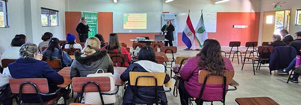 Prosiguen las charlas informativas sobre Extensión Universitaria en las filiales de la FCE-UNA