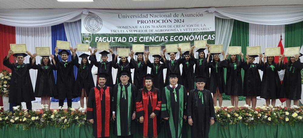FCE UNA Filial San Pedro presenta 21 nuevos graduados en Contaduría Pública