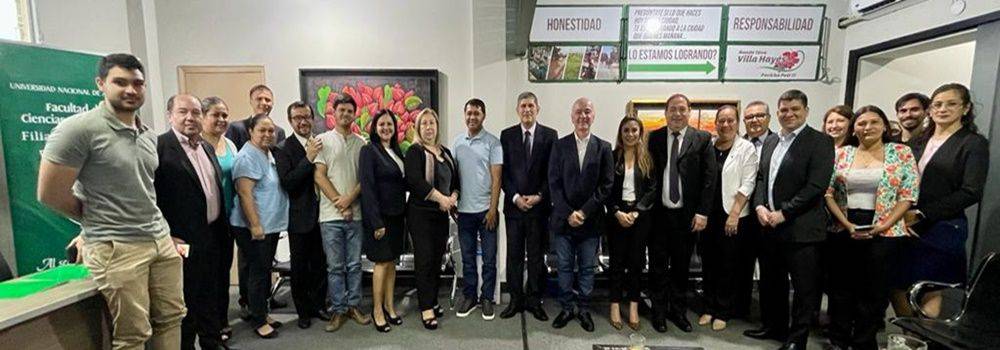FCE UNA firma alianza con la Municipalidad de Villa Hayes