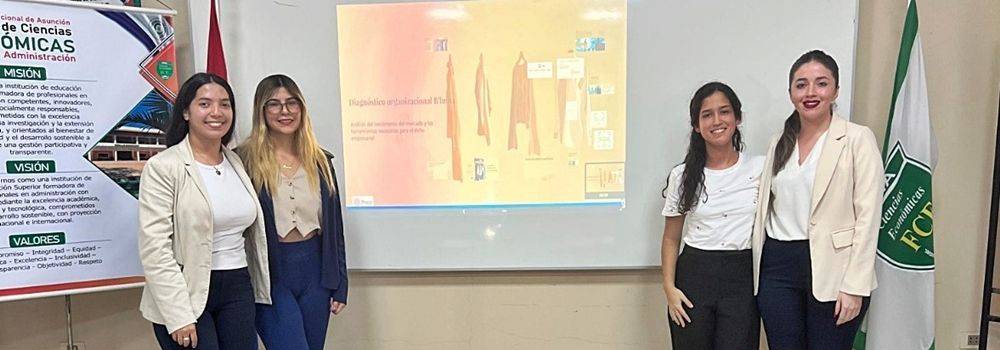 Estudiantes de la Carrera de Administración de la FCE-UNA realizan diagnóstico a empresas