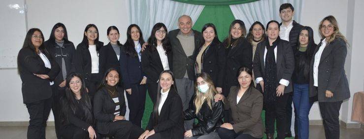 Estudiantes del 9.º semestre expusieron proyectos en el marco del Proyecto Áulico Integrador